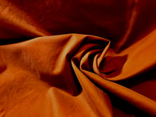 Load image into Gallery viewer, Burnt Orange Brushed 98% Cotton 2% Spandex      1/4 Metre Price