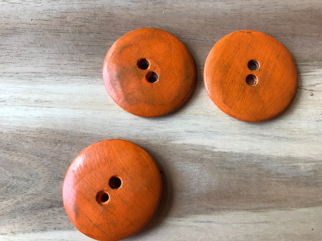 Painted Wooden Buttons.    Price per Button
