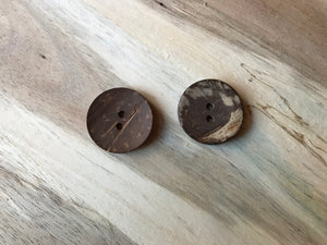 Coconut Shell Buttons.    Price per Button
