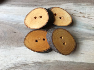Raw Natural Buttons.  Price per Button