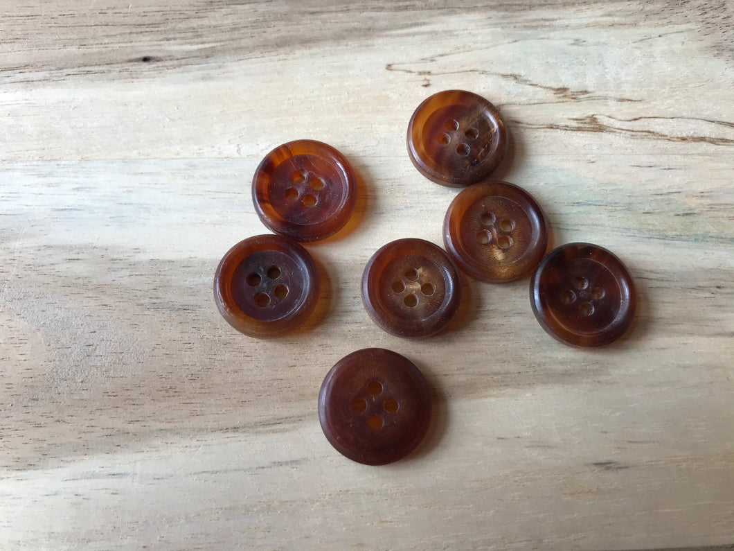 Natural Horn Suiting Button.   Price per Button
