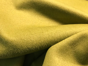 Bright Green 100% Virgin Wool.    1/4 Metre Price