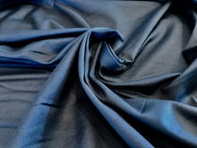 Load image into Gallery viewer, Designer Marine Blue 100% Cotton Stretch Petit Pique Knit.     1/4 Meter Price