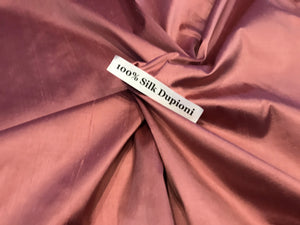 Pink Punch 100% Silk Dupioni    1/4 Metre Price
