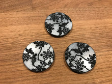 Load image into Gallery viewer, 1 1/8&quot; Cherry Blossom Button.   Price per Button