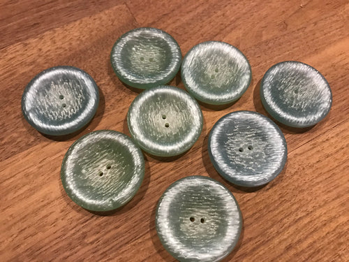 Vintage Seafoam Green Button.   Price per Button