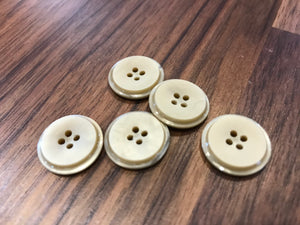 4 Hole Suiting Buttons.  Price per Button