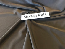 Load image into Gallery viewer, Mocha Knit 94% Polyester 6% Spandex.    1/4 Metre Price