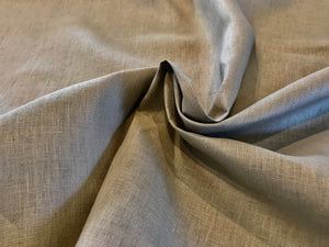 Archive Grey 100% Irish Linen.    1/4 Metre Price