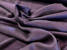 Load image into Gallery viewer, Large Weave Purple 100% Linen Suiting   1/4 Meter Price