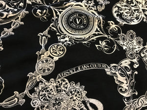 Bijoux Baroque 100% Cotton Knit.     1/4 Metre Price