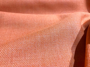 Textured Orange 100% Wool.    1/4 Metre Price