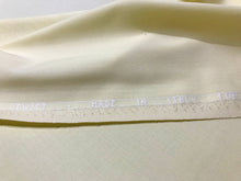 Load image into Gallery viewer, Butter Yellow 100% Wool Gabardine     1/4 meter price