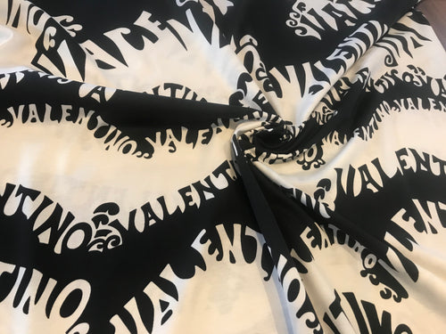 Designer Waves 100% Cotton Knit.   90cm  Panel Price