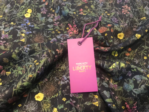 Liberty Tana Lawn Wild Flowers 100% Cotton.  1/4 Metre Price
