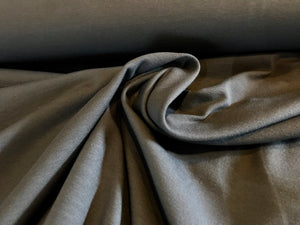 Dove Grey 95% Cotton 5% Elastane knit 2 way stretch.      1/4 Metre Price