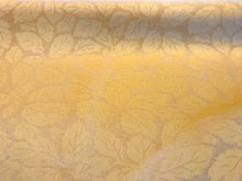 Load image into Gallery viewer, #1011 Yellow Leaves 100% Polyester Jacquard Home Decor Remnant