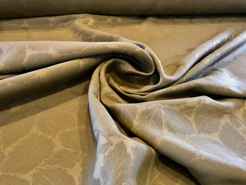 Olive Leaves 100% Polyester Jacquard Home Decor.     1/4 Metre Price