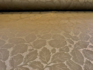 Olive Leaves 100% Polyester Jacquard Home Decor.     1/4 Metre Price