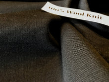 Load image into Gallery viewer, Italian extra wide 100% Wool Rib Knit.   1/4 Metre Price