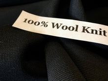 Load image into Gallery viewer, Italian extra wide 100% Wool Rib Knit.   1/4 Metre Price