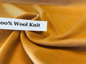 Autumn Squash 100% Wool Double Knit.    1/4 Metre Price