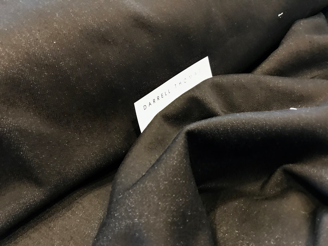 Black Super Soft Denim 78% Cotton 21% Polyester 1% Spandex. 1/4 Metre Price