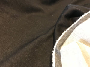 Black Super Soft Denim 78% Cotton 21% Polyester 1% Spandex. 1/4 Metre Price