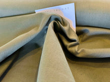 Load image into Gallery viewer, Light Green Sueded 10oz Cotton Twill.   1/4 Metre Price
