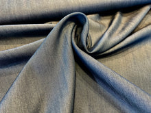 Load image into Gallery viewer, Lyocell Dark Denim Blue Lightweight Denim.    1/4 Metre Price