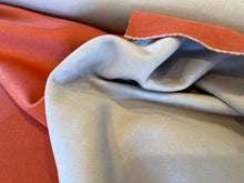 Load image into Gallery viewer, Exclusive Designer Orange &amp; Stone Reversible 70% Cashmere 30% Wool Coating.  1/4 Metre Price