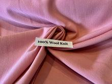 Load image into Gallery viewer, Bubblegum Pink 100% Wool Double  Knit 50% Off!!!!    1/4 Metre Price