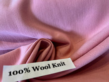 Load image into Gallery viewer, Bubblegum Pink 100% Wool Double  Knit 50% Off!!!!    1/4 Metre Price