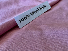 Load image into Gallery viewer, Bubblegum Pink 100% Wool Double  Knit 50% Off!!!!    1/4 Metre Price