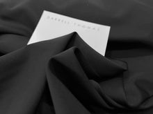 Load image into Gallery viewer, Black  100% Wool Gabardine     1/4 Metre Price