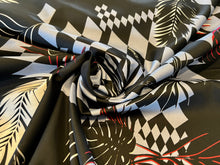 Load image into Gallery viewer, Designer Palm 100% Cotton Shirting.   1/4 Metre Price