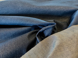 Denim Blue Italian Denim 68% Cotton 30% Polyester 2% Elastane.   1/4 Metre Price