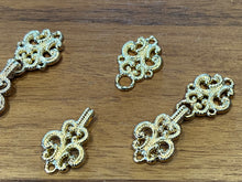 Load image into Gallery viewer, Gold Metal Clasp 1 3/4&quot; Wide.   Price per Clasp