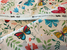 Load image into Gallery viewer, Butterfly Path 100% Cotton Poplin.   1/4 Metre Price