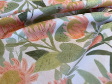 Load image into Gallery viewer, Boho Flowers 100% Cotton Canvas.   1/4 Metre Price