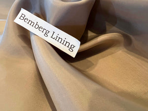 Archive Grey 100% Bemberg Lining  -      1/4 Meter Price