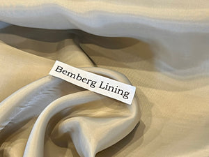 Silver Cloud 100% Bemberg Lining  -      1/4 Meter Price