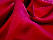 Load image into Gallery viewer, Cherry Red 100% Bemberg Lining.   1/4 Metre Price