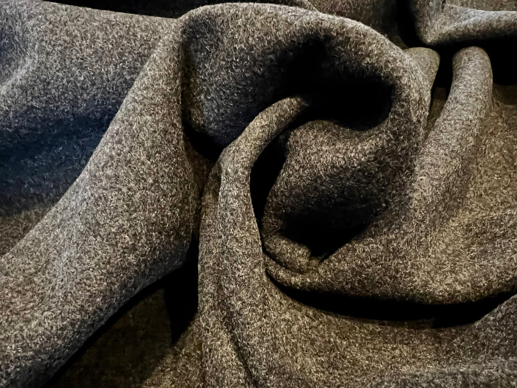 Charcoal Grey 100% Cashmere Coating.   1/4 Metre Price