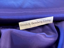 Load image into Gallery viewer, Royal Purple Stretch Bemberg Lining     1/4 Meter Price