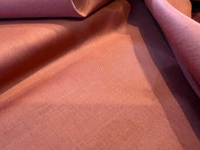 Load image into Gallery viewer, Rust Orange 50% Linen 50% cotton Suiting    1/4 Metre Price