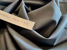 Load image into Gallery viewer, Dolphin Grey 100% Wool Gabardine Suiting.   1/4 Metre Price