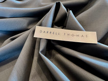 Load image into Gallery viewer, Dolphin Grey 100% Wool Gabardine Suiting.   1/4 Metre Price