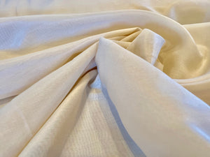 Vanilla 60% Silk 40% Cotton Lawn.     1/4 Metre Price