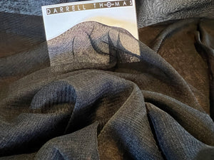 Black 100% Silk Mesh Knit.    1/4 Metre Price